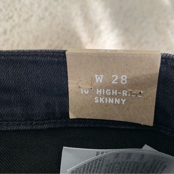 Madewell Womens 10" High Rise Skinny Jeans NWT Size 28 - Picture 5 of 7